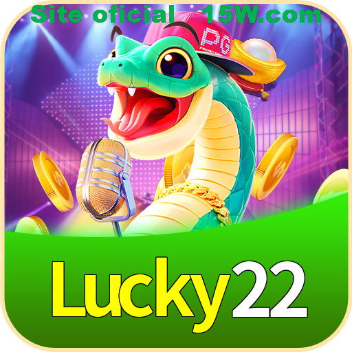 Imagem promocional da Lucky22 mostrando a plataforma e suas vantagens